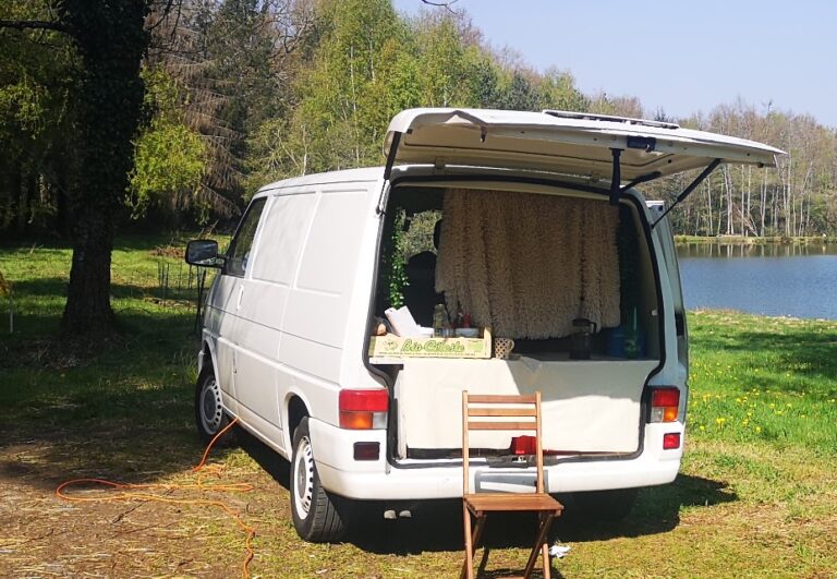 Van Camping etang